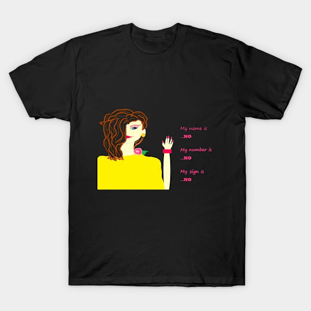 My Name Is...Engaged. T-Shirt by ziggylover2894